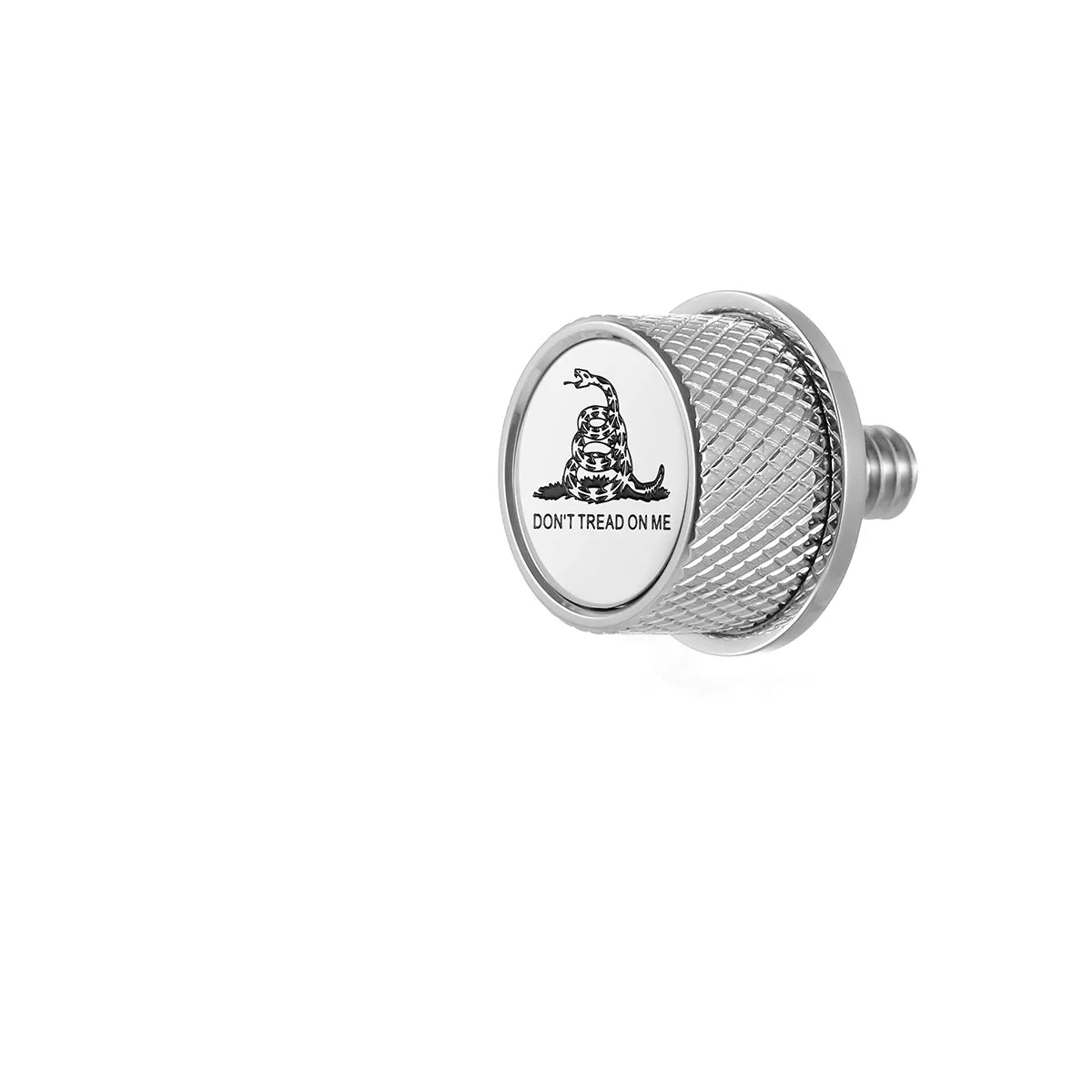 Stainless-Steel Don't Tread on Me Seat Screw
