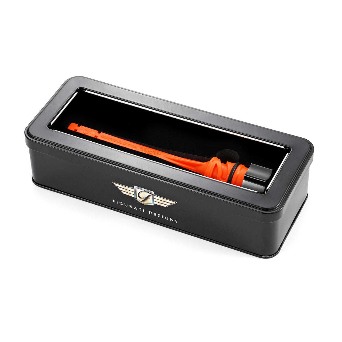 Magnetic Dipstick for Harley-Davidson M8 Softail (2018-2025) - Curved Black