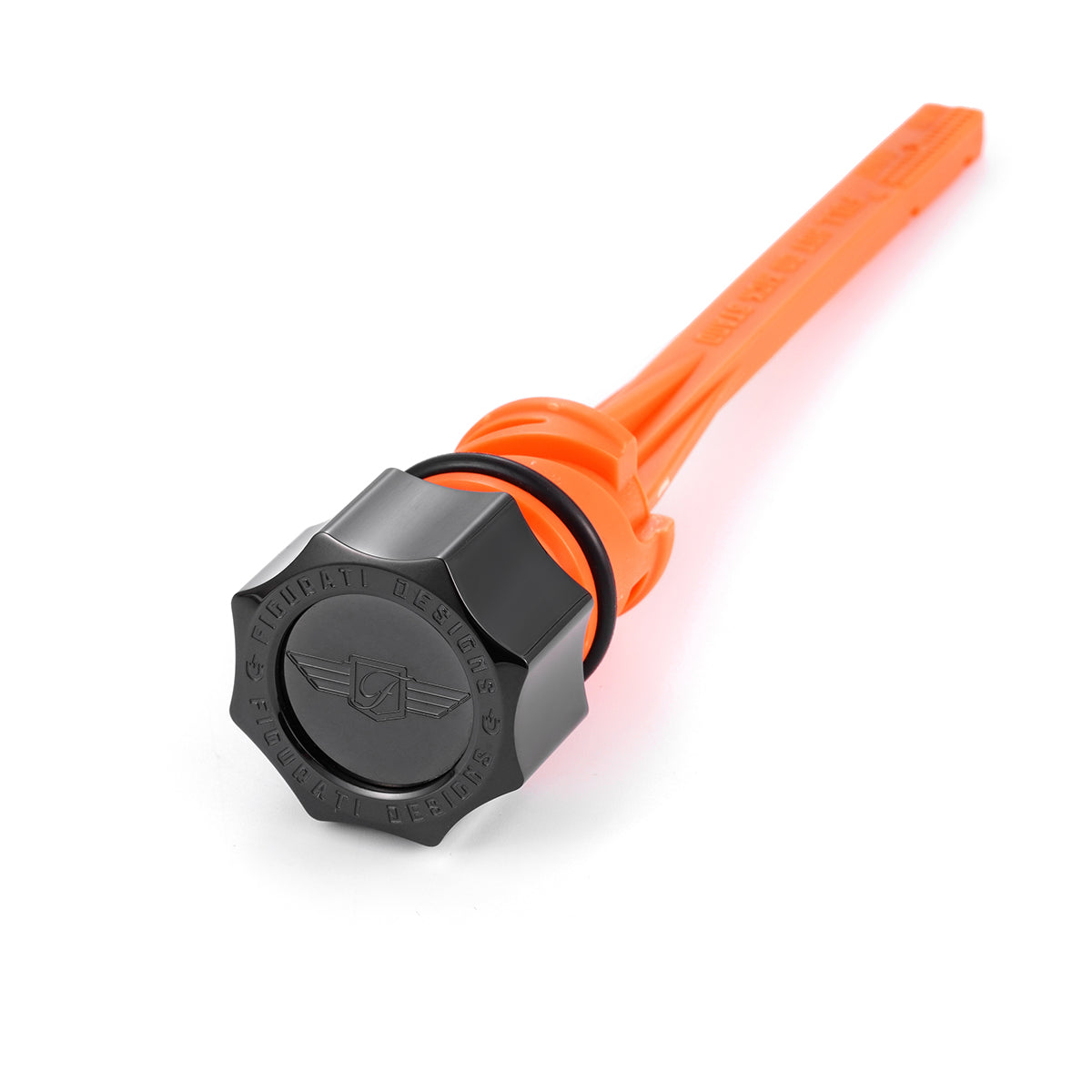 Magnetic Dipstick for Harley-Davidson M8 Softail (2018-2025) - Curved Black