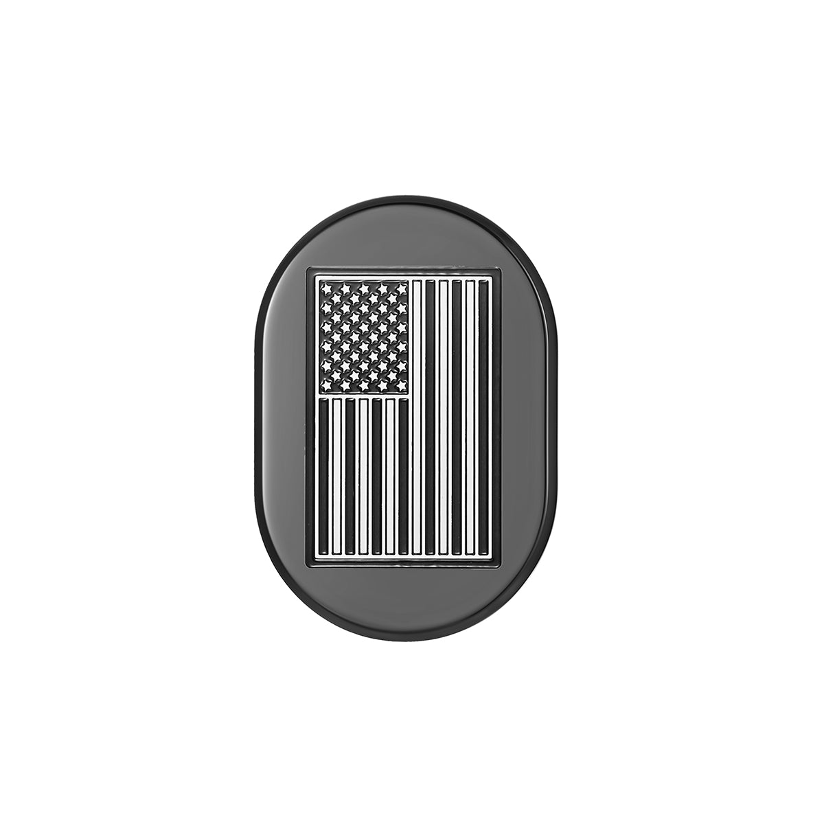 Harley-Davidson Black Contrast Cut American Flag Antenna Cover