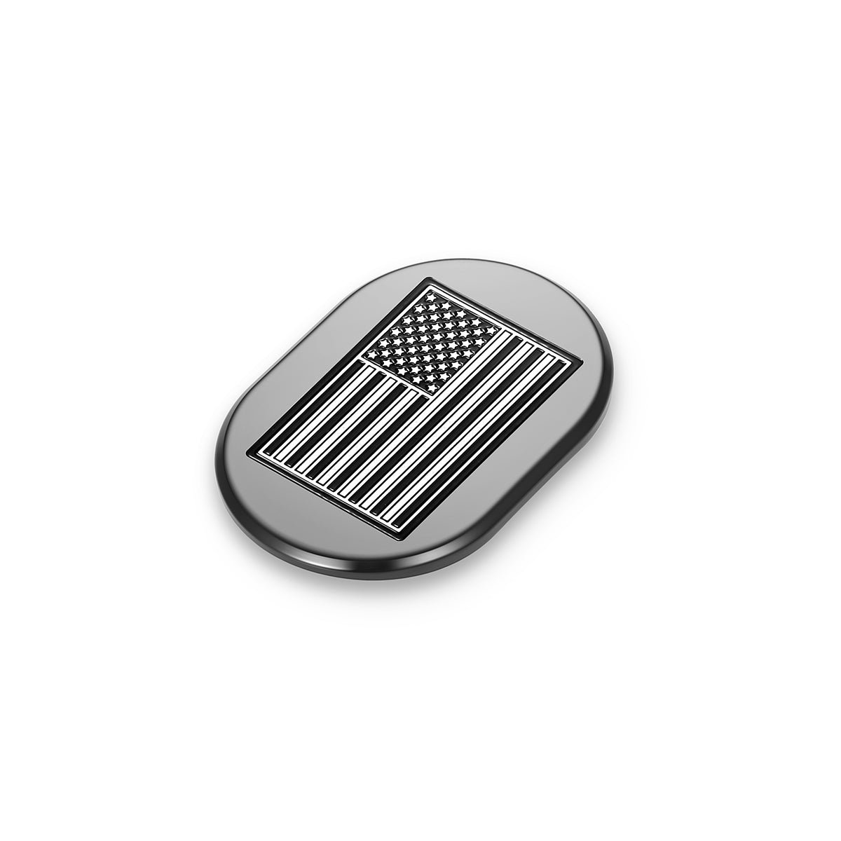 Harley-Davidson Black Contrast Cut American Flag Antenna Cover