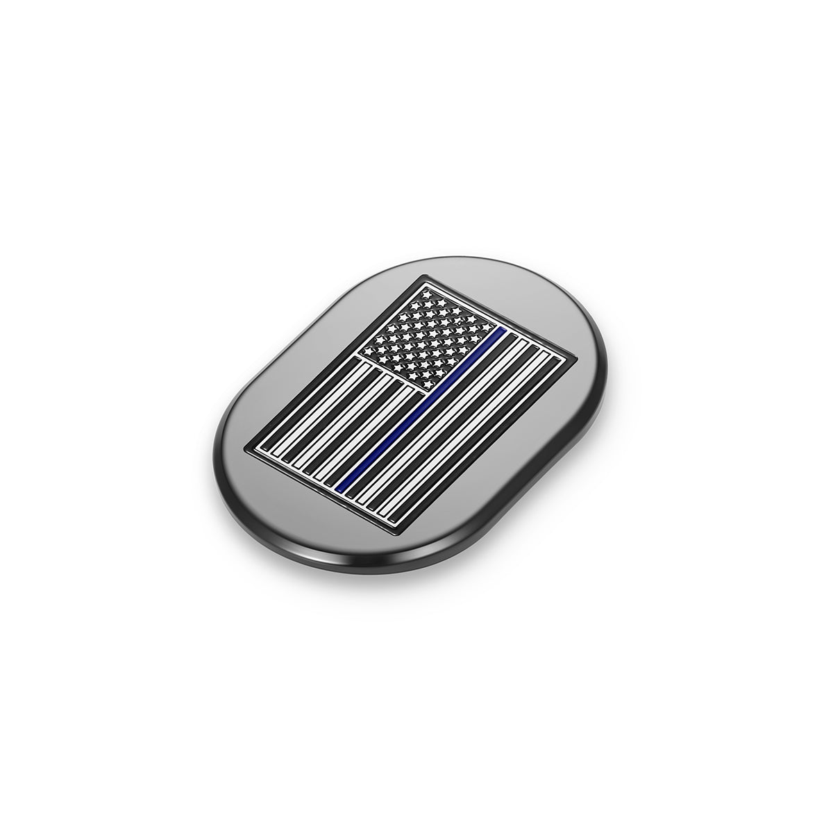 Cubierta de antena delgada negra Harley-Davidson Blue Line