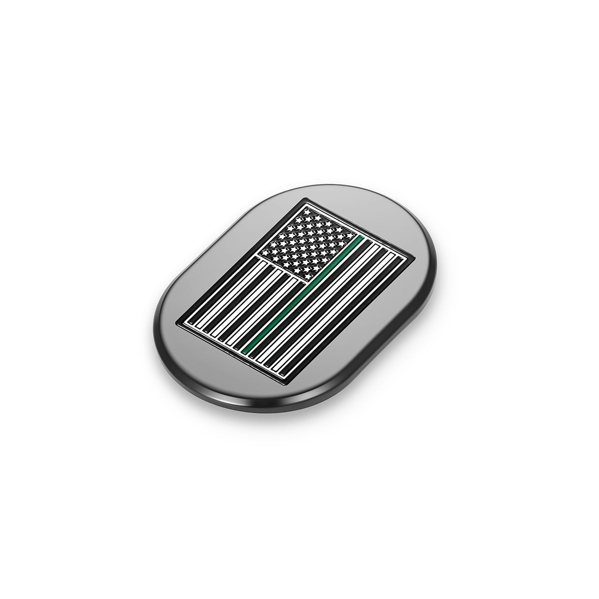 Harley-Davidson Black thin Green Line Antenna Cover