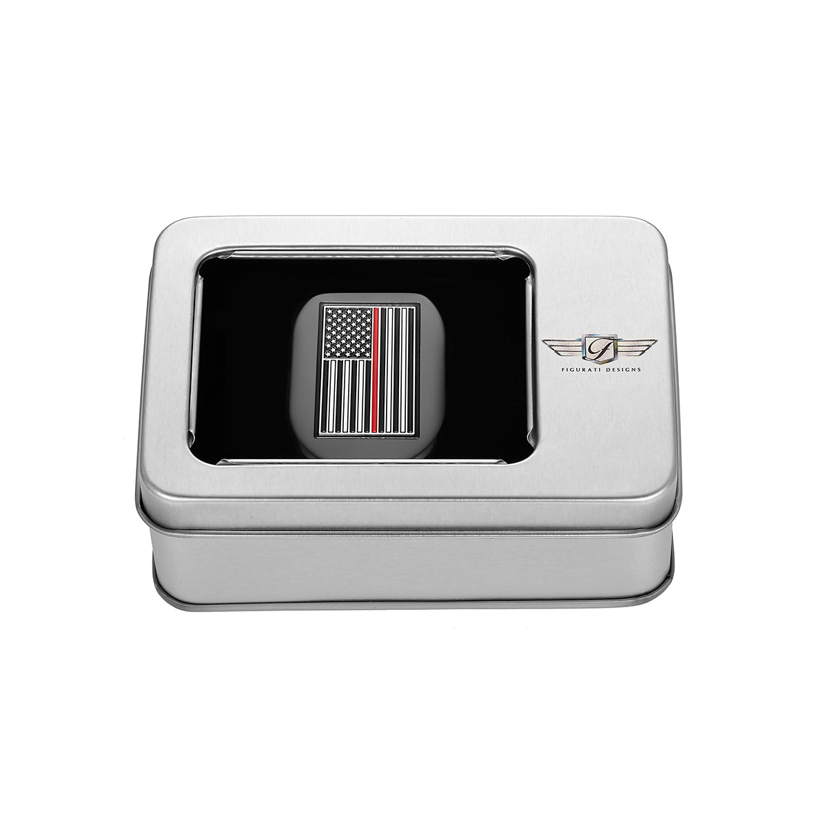 Harley-Davidson Black thin Red Line Antenna Cover