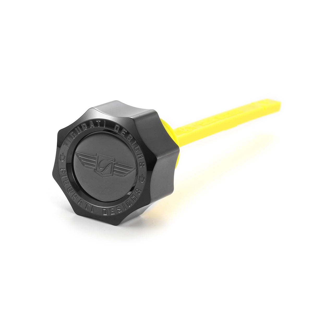 Magnetic Dipstick for Harley-Davidson Touring M8 (2017-2025) - Curved Black