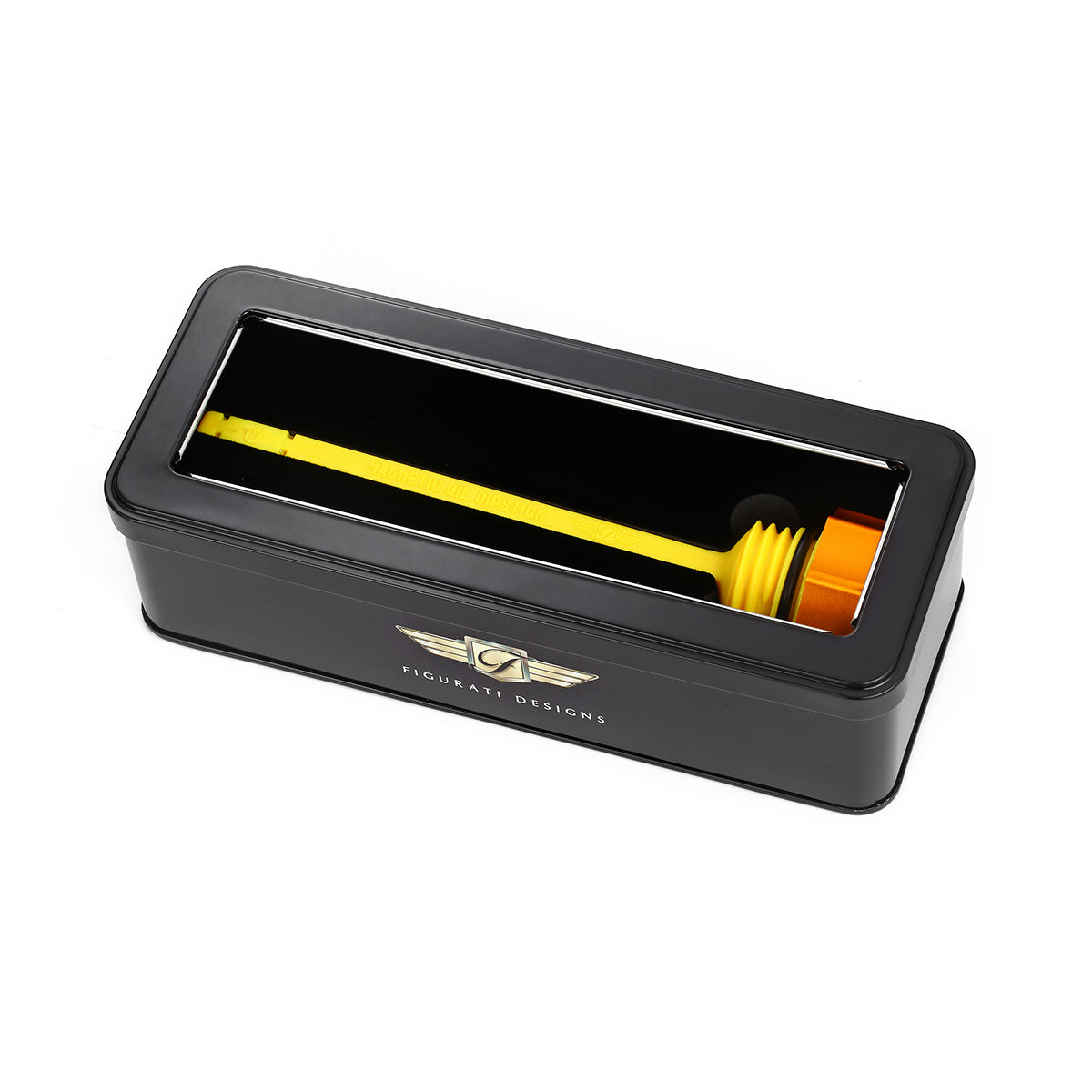 Performance Dipstick for Harley-Davidson Touring M8 (2017-2025) - Curved Gold