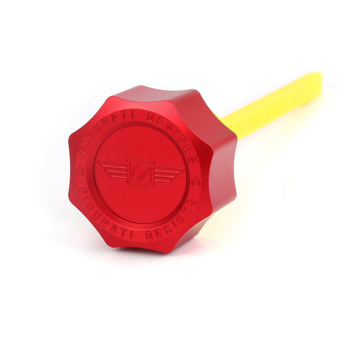 Performance Dipstick for Harley-Davidson Touring M8 (2017-2025) - Curved Red