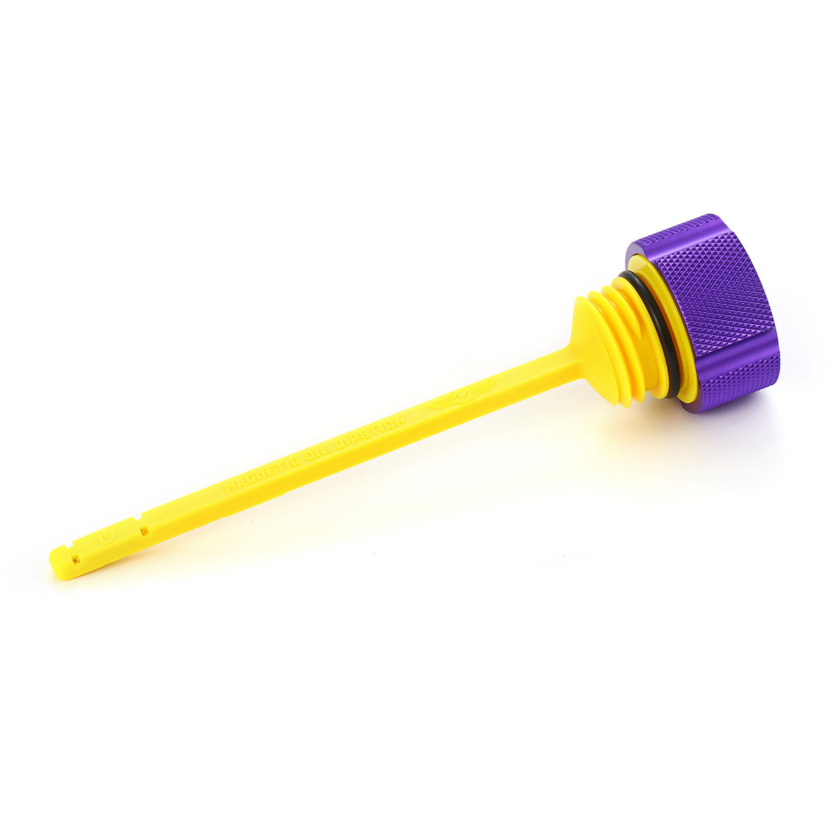 Performance Dipstick for Harley-Davidson Touring M8 (2017-2025) - Knurled Purple