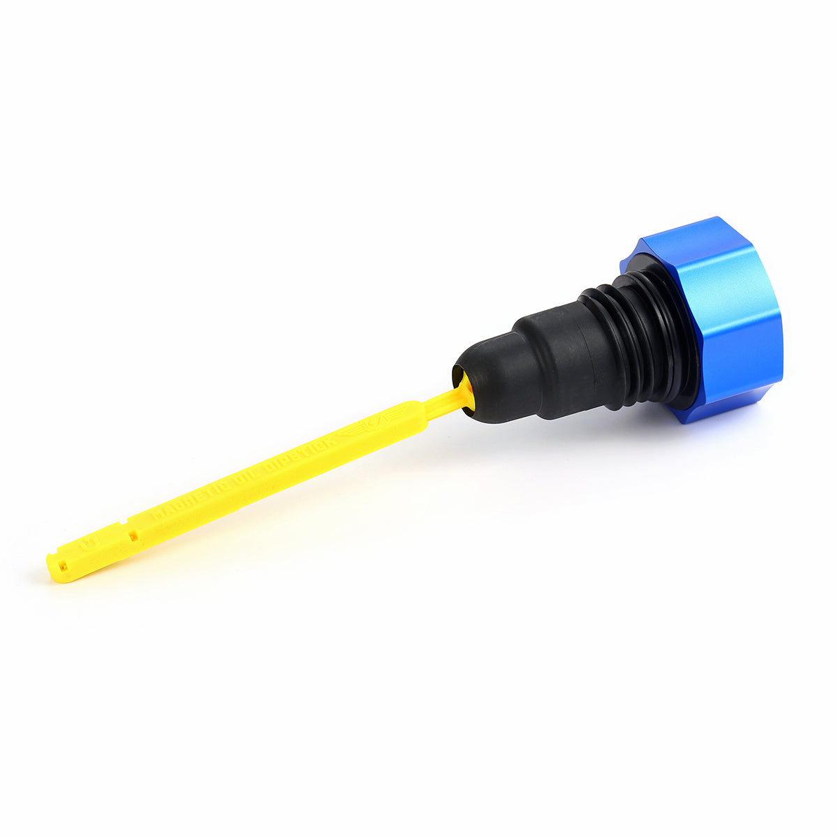 Performance Dipstick for Harley-Davidson Twin Cam (2007-2016) - Curved Blue