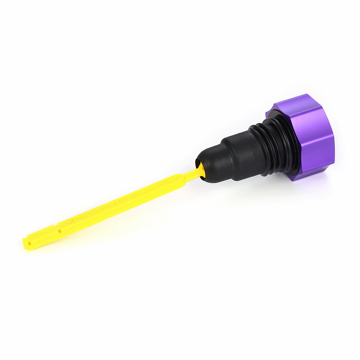 Performance Dipstick for Harley-Davidson Twin Cam (2007-2016) - Curved Purple