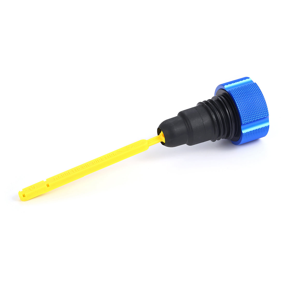 Performance Dipstick for Harley-Davidson Twin Cam (2007-2016) - Knurled Blue