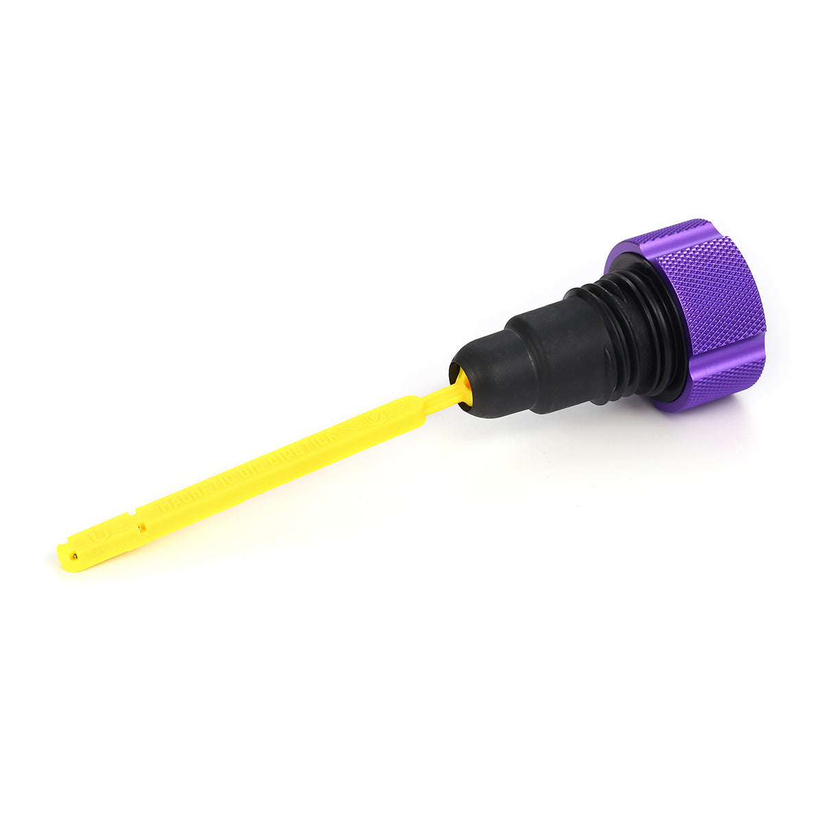 Performance Dipstick for Harley-Davidson Twin Cam (2007-2016) - Knurled Purple