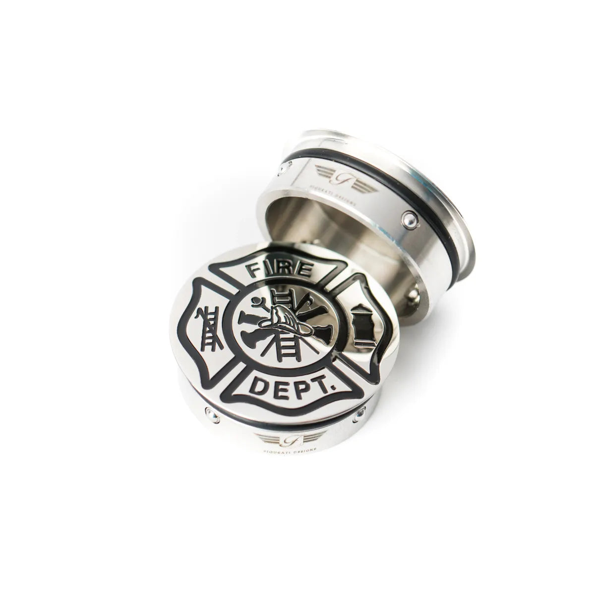 Cubiertas de brazo oscilante personalizadas de acero inoxidable Harley-Davidson Cruz de Malta