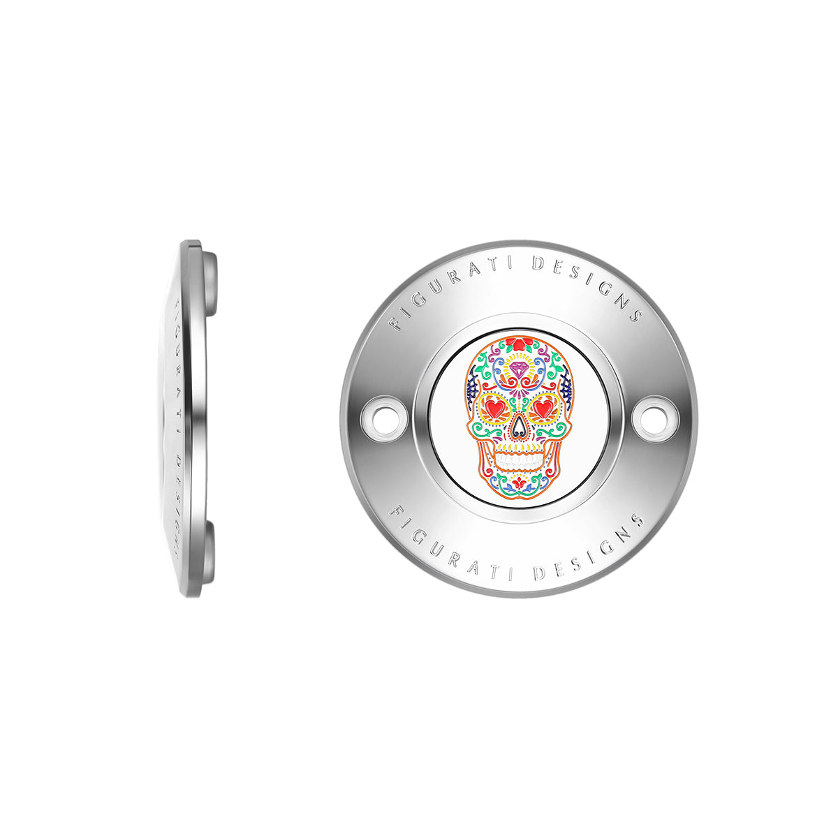 哈雷戴维森不锈钢 Sugar Skull M8 正时盖