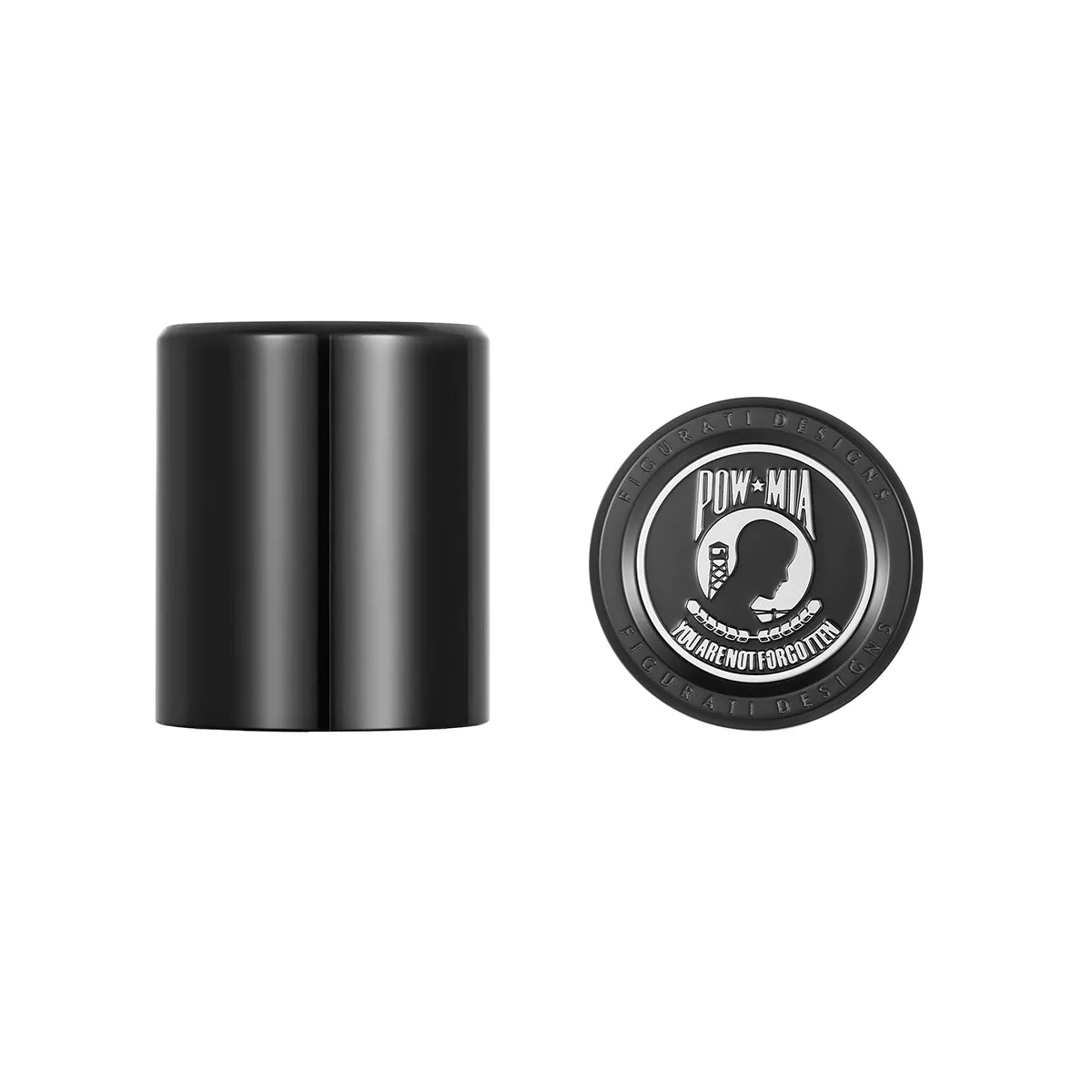 哈雷戴维森不锈钢黑色 POW MIA 对接硬件