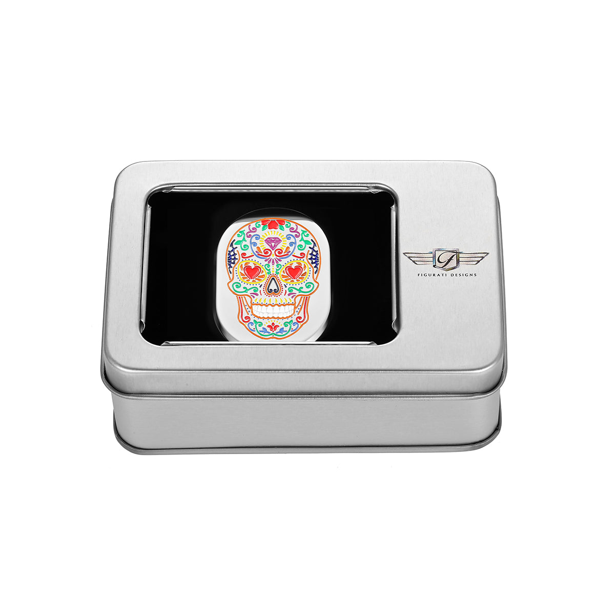 Harley-Davidson Stainless-Steel Antenna Sugar Skull Cover