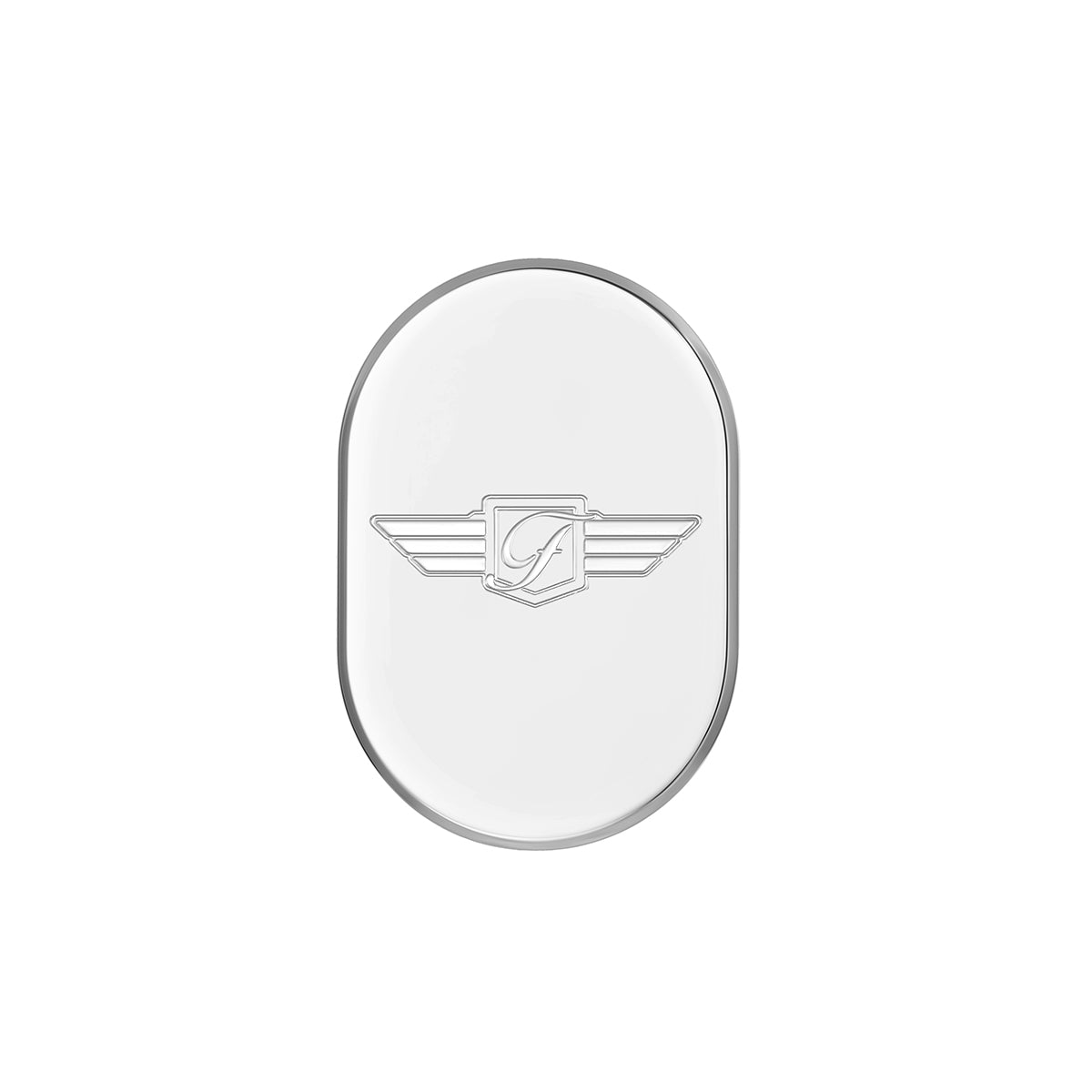 Harley-Davidson Stainless-Steel FD Logo Antenna Cover