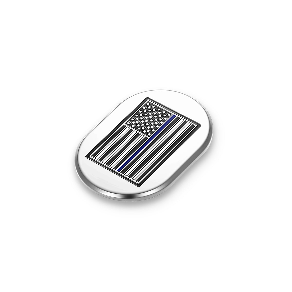 Harley-Davidson Stainless-Steel thin Blue Line Antenna Cover