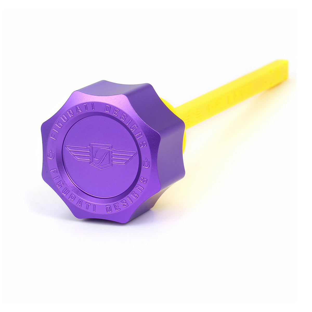Performance Dipstick for Harley-Davidson Touring M8 (2017-2025) - Curved Purple