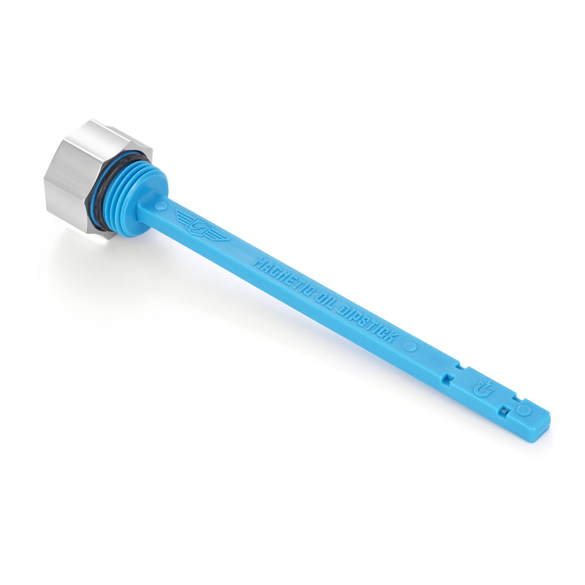 Magnetic Dipstick for BMW K Series (2010-2025) - Curved Silver