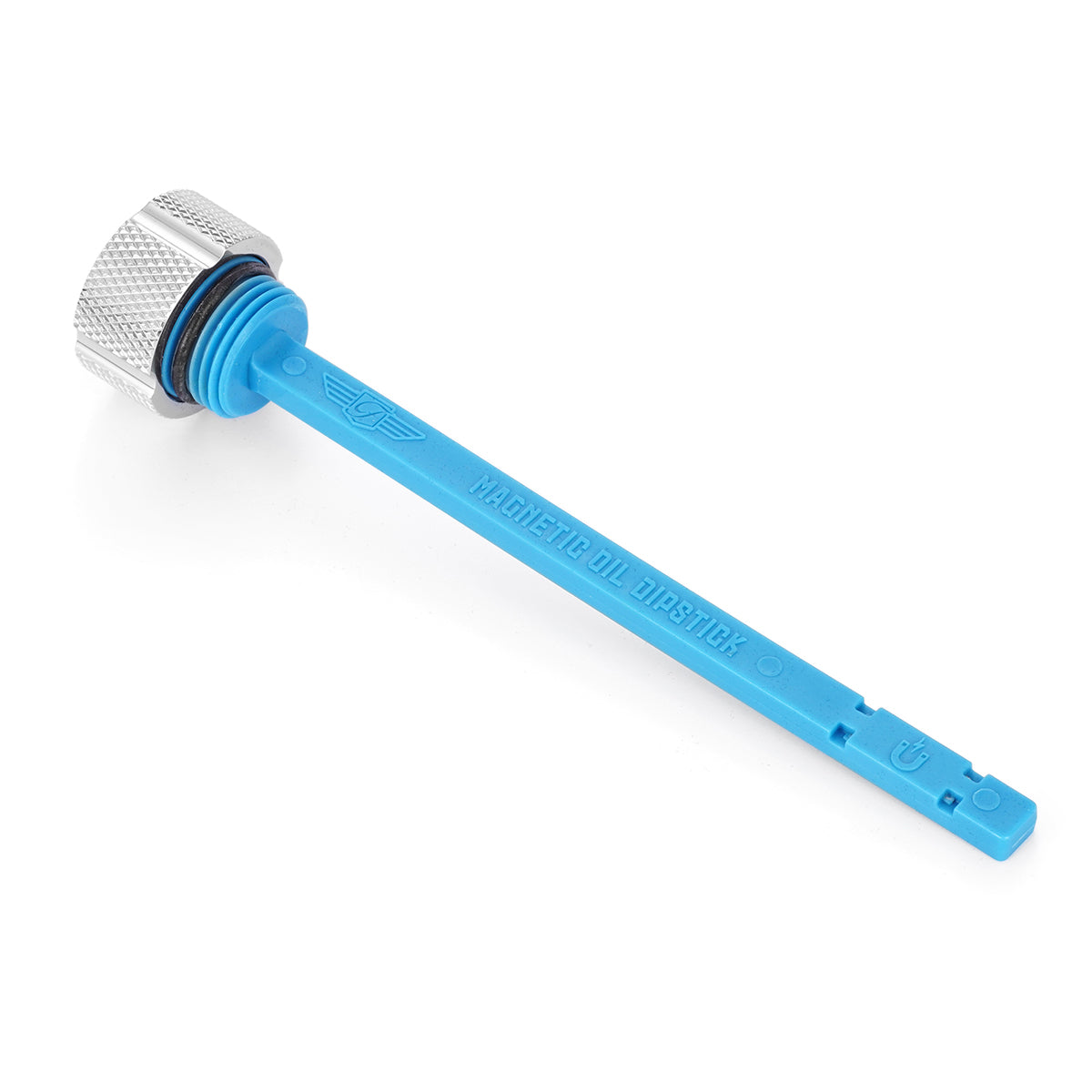 Magnetic Dipstick for BMW K Series (2010-2025) - Knurled Silver