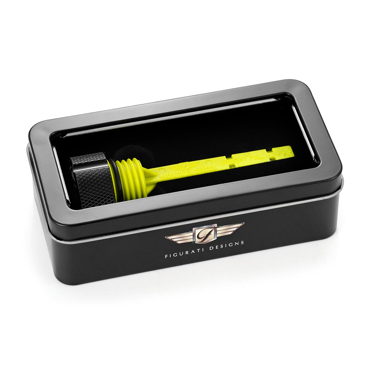 Magnetic Dipstick for Harley-Davidson Pan America - Knurled Black