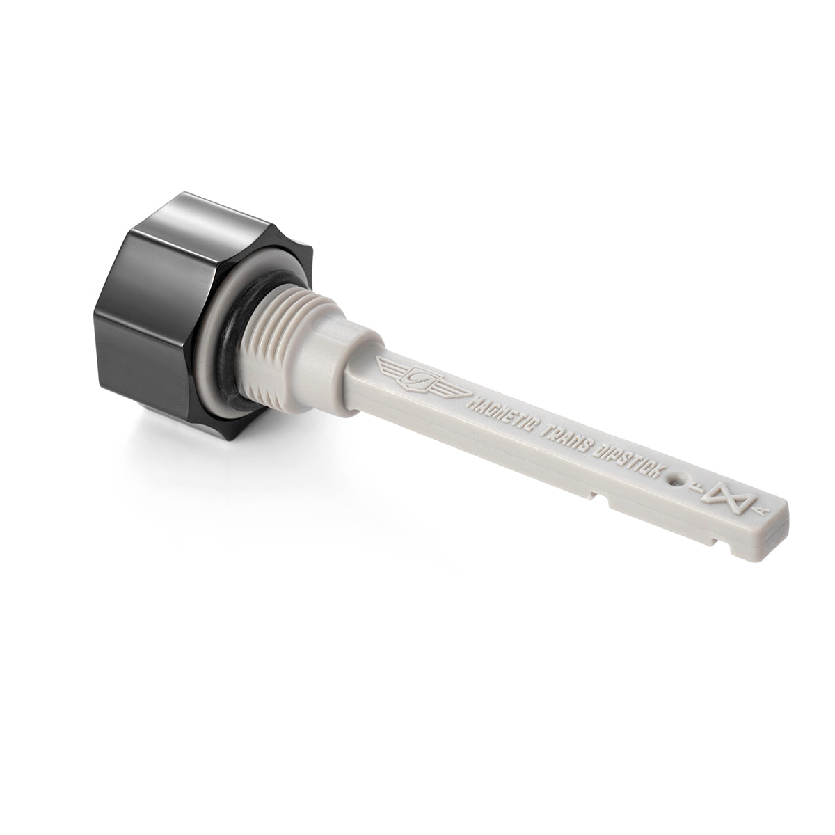 Magnetic Transmission Dipstick for Harley-Davidson M8 (2017-2025) - Curved Black