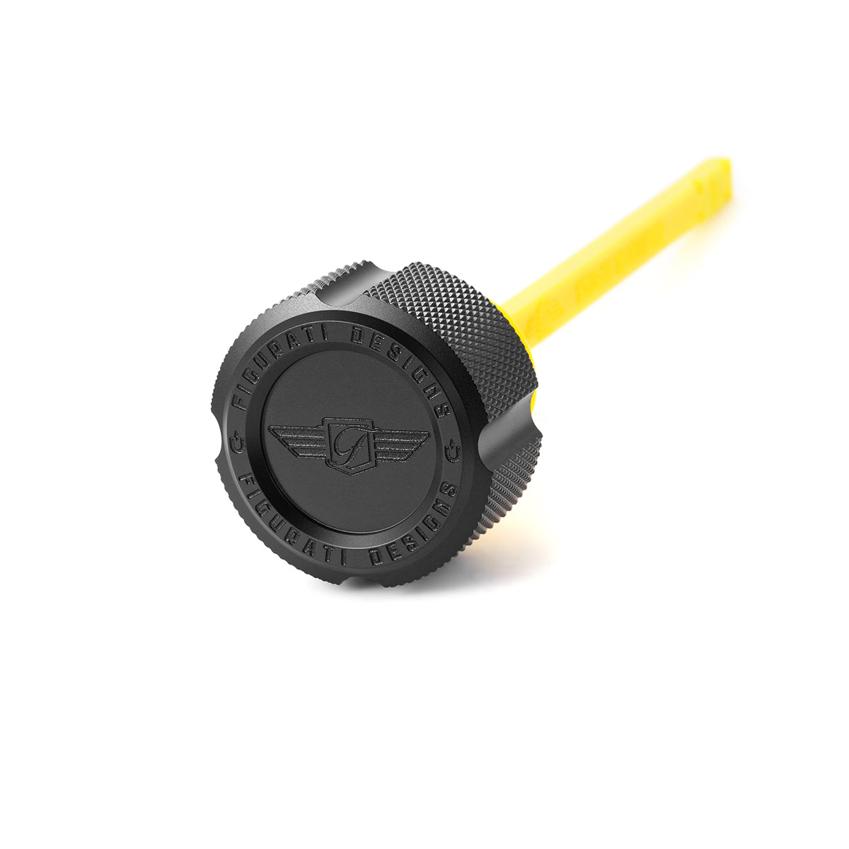 Performance Dipstick for Harley-Davidson Touring M8 (2017-2025) - Knurled Black