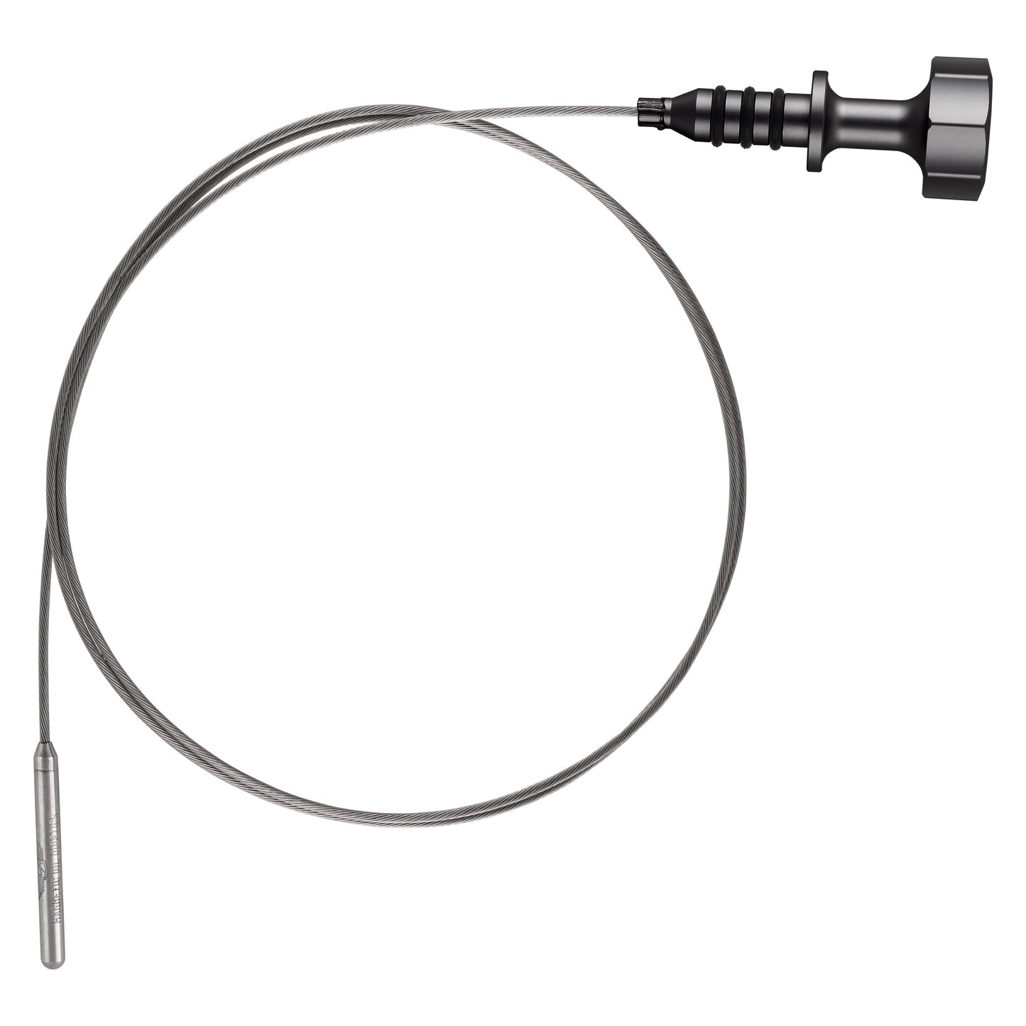 Performance Magnetic Engine Oil Dipstick for RAM 6.7L Cummins Turbo Diesel I6 - Curved Black