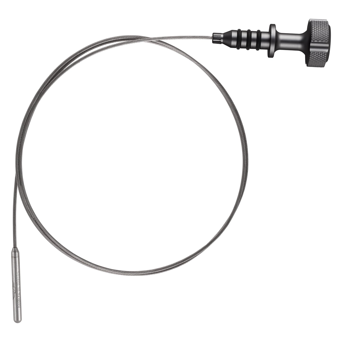 Performance Magnetic Engine Oil Dipstick for RAM 6.7L Cummins Turbo Diesel I6 - Knurled Black