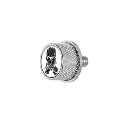 Stainless-Steel Masked Skull Seat Screw