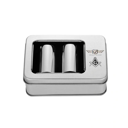 Harley-Davidson Stainless-Steel Masonic Emblem Docking Hardware