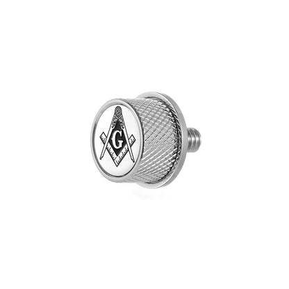 Stainless-Steel Masonic Emblem Seat Screw