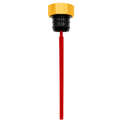 Performance Magnetic Dipstick for Harley-Davidson Dyna (1999-2005) - Curved Gold