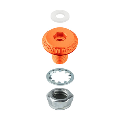 Performance Fender Seat Screw Bushing - Orange