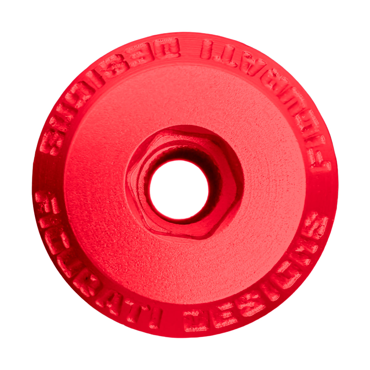 Performance Fender Seat Screw Bushing - Red