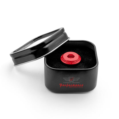Performance Fender Seat Screw Bushing - Red