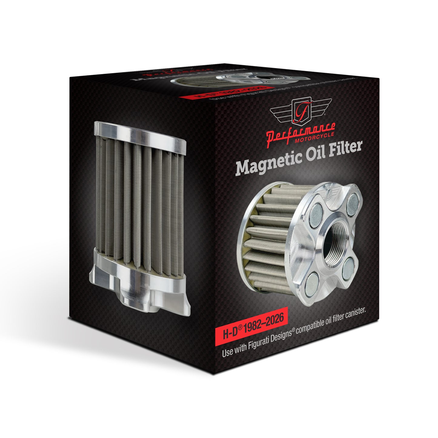 Filter Replacement - Performance Magnetic Oil Filter for Harley-Davidson All Models (1991-2025)