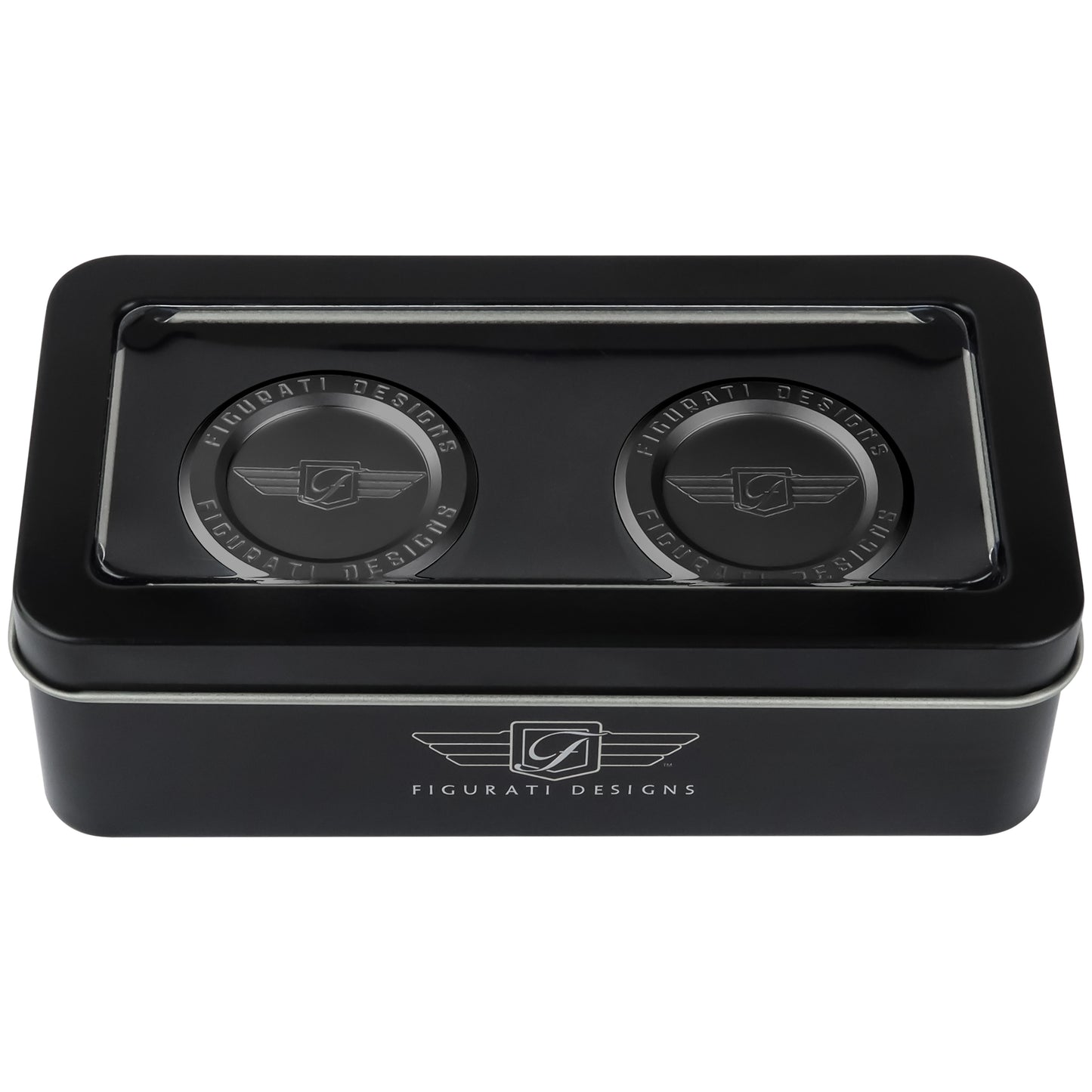 Performance Aluminum Front Axle Nut Covers - Black