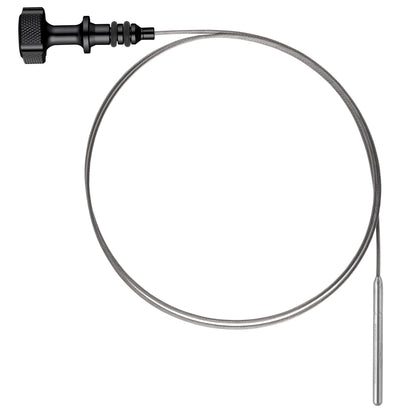 Performance Magnetic Engine Oil Dipstick for Ford 6.7L Power Stroke V8 - Knurled Black