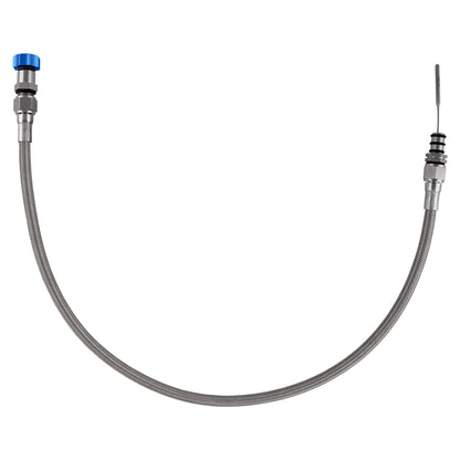 Performance Magnetic Transmission Oil Dipstick for GM 8L90E/8L45E - Curved Blue
