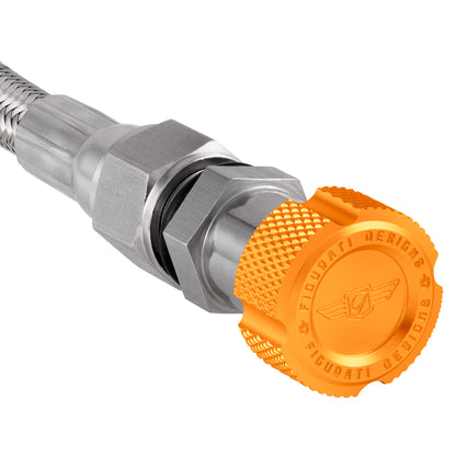 Performance Magnetic Transmission Oil Dipstick for GM 8L90E/8L45E - Knurled Gold