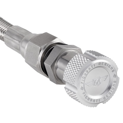 Performance Magnetic Transmission Oil Dipstick for GM 8L90E/8L45E - Knurled Silver