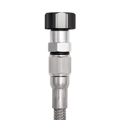 Performance Magnetic Engine Oil Dipstick for GM LS - Curved Black
