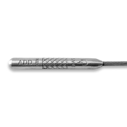 Performance Magnetic Engine Oil Dipstick for GM LS - Curved Black