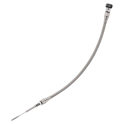 Performance Magnetic Engine Oil Dipstick for GM LS - Knurled Black