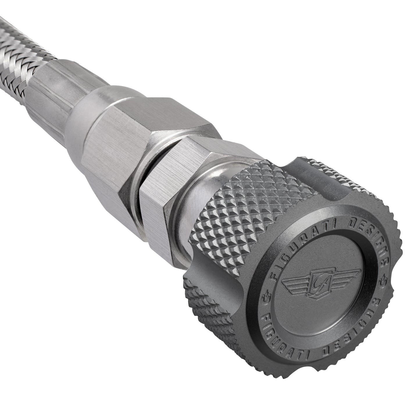 Performance Magnetic Engine Oil Dipstick for GM LS - Knurled Black