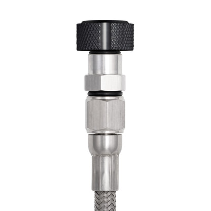 Performance Magnetic Engine Oil Dipstick for GM LS - Knurled Black