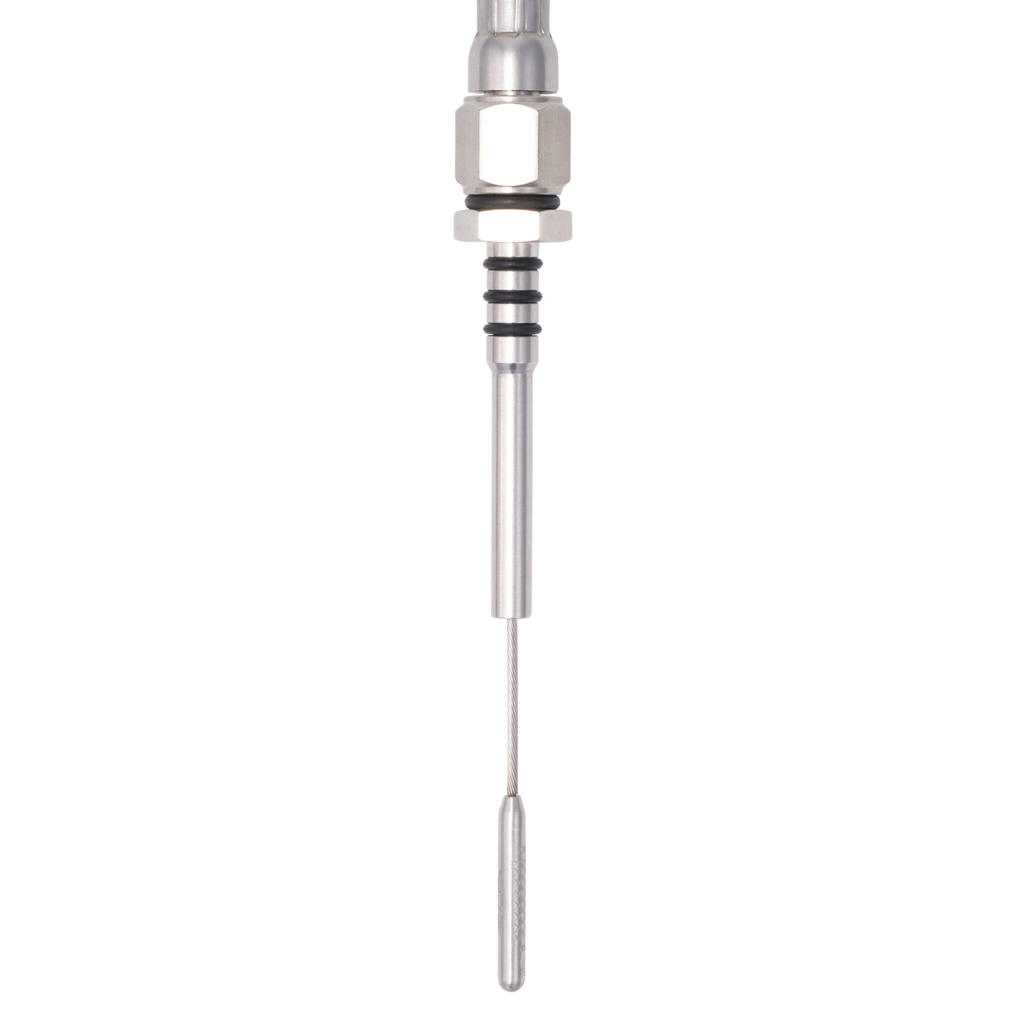 Performance Magnetic Engine Oil Dipstick for GM LS - Knurled Blue