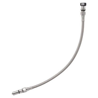 Performance Magnetic Transmission Oil Dipstick for GM TH350 - Curved Black